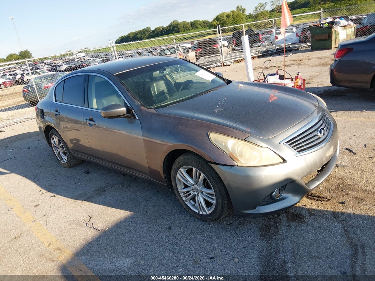 2011 INFINITI G25X
