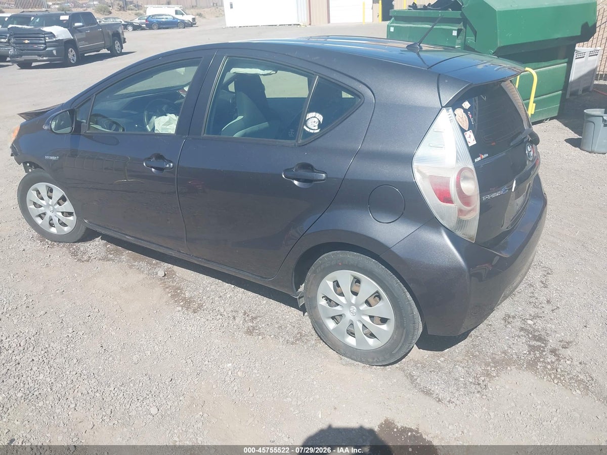 2014 TOYOTA PRIUS C ONE — снимка 3