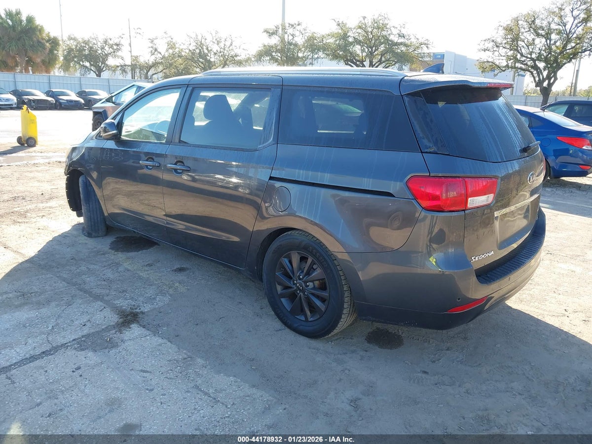 2016 KIA SEDONA LX — снимка 3