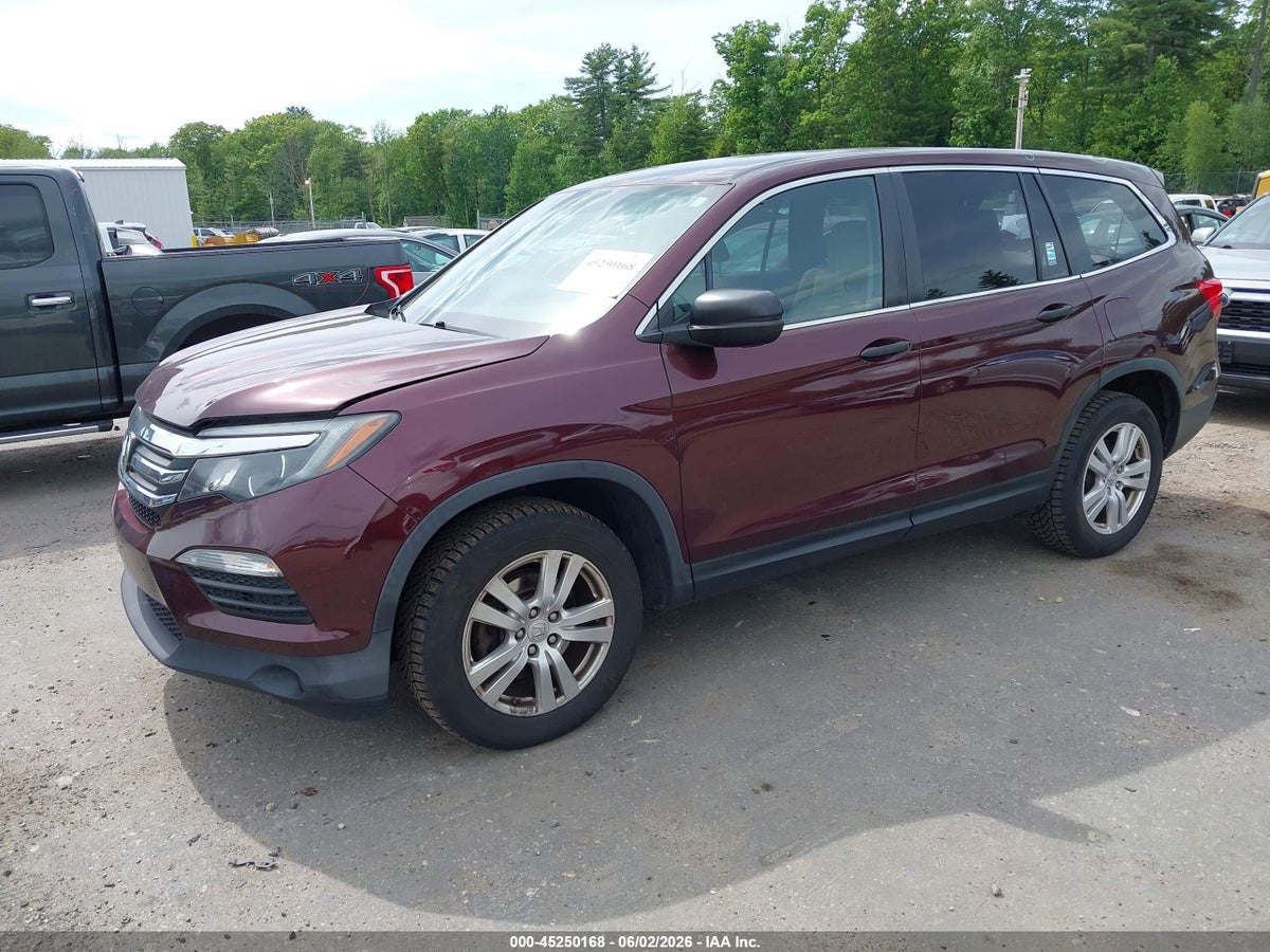 2016 HONDA PILOT LX — снимка 2