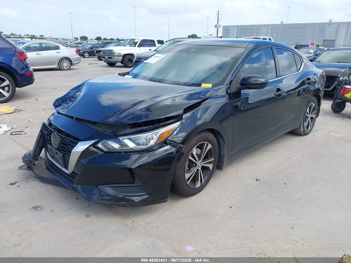 2021 NISSAN SENTRA SV XTRONIC CVT — снимка 2