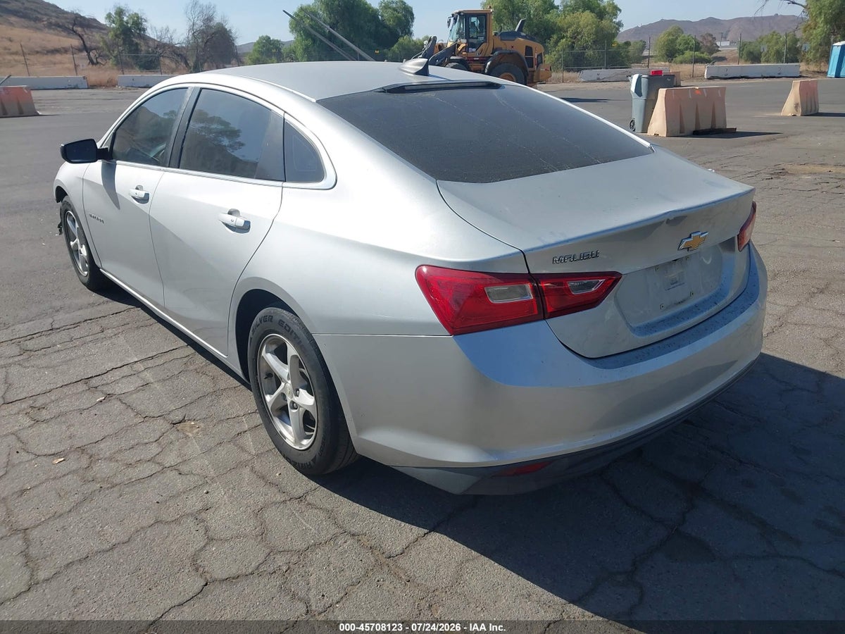 2018 CHEVROLET MALIBU 1LS — снимка 3