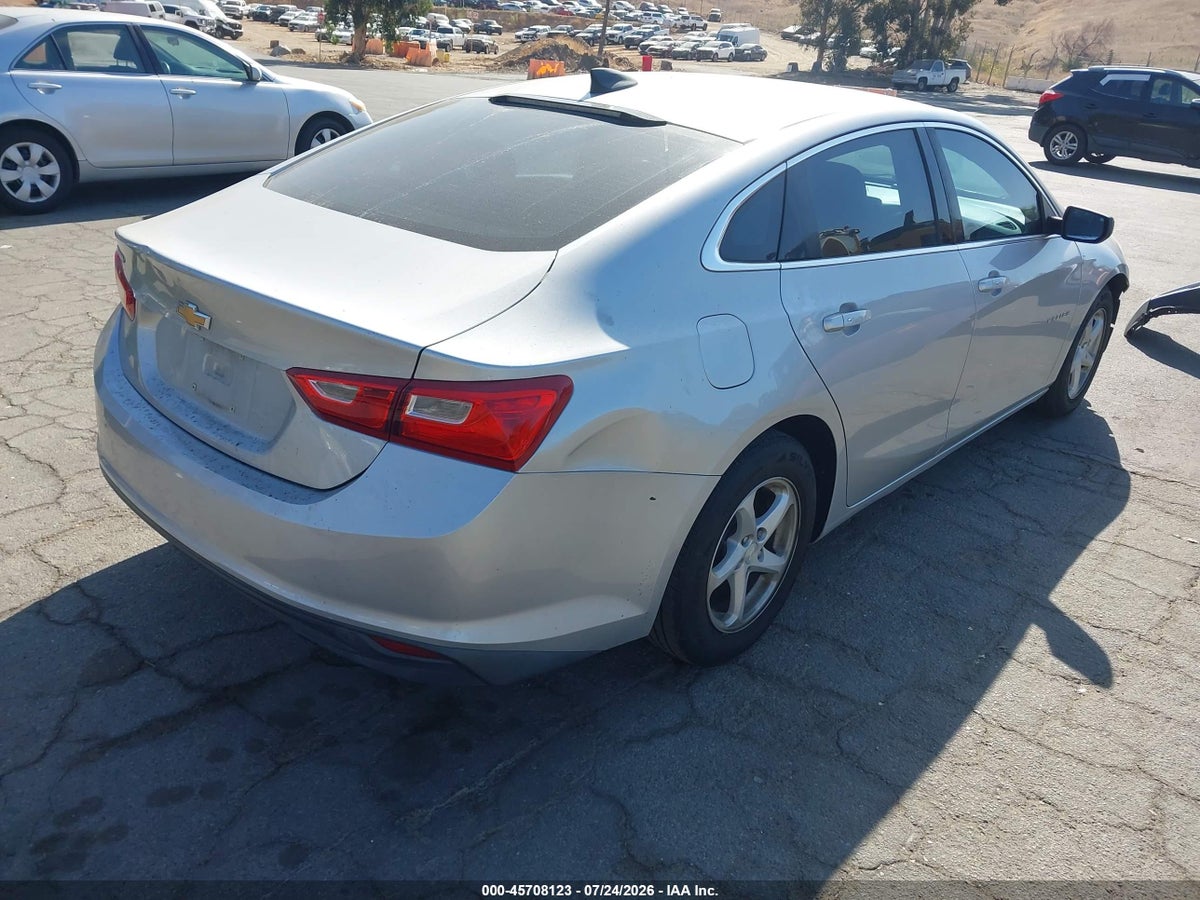 2018 CHEVROLET MALIBU 1LS — снимка 4