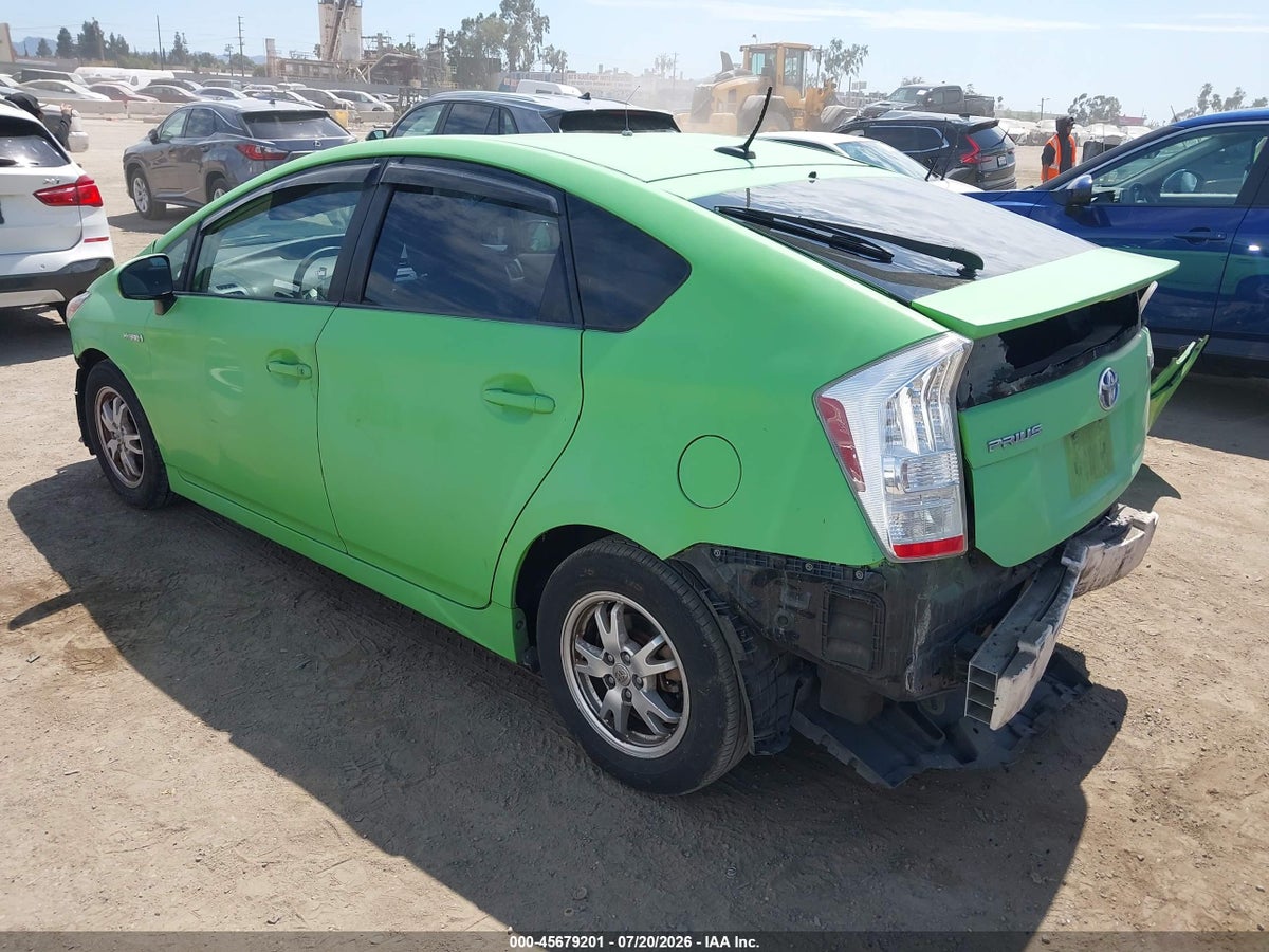 2011 TOYOTA PRIUS TWO — снимка 3