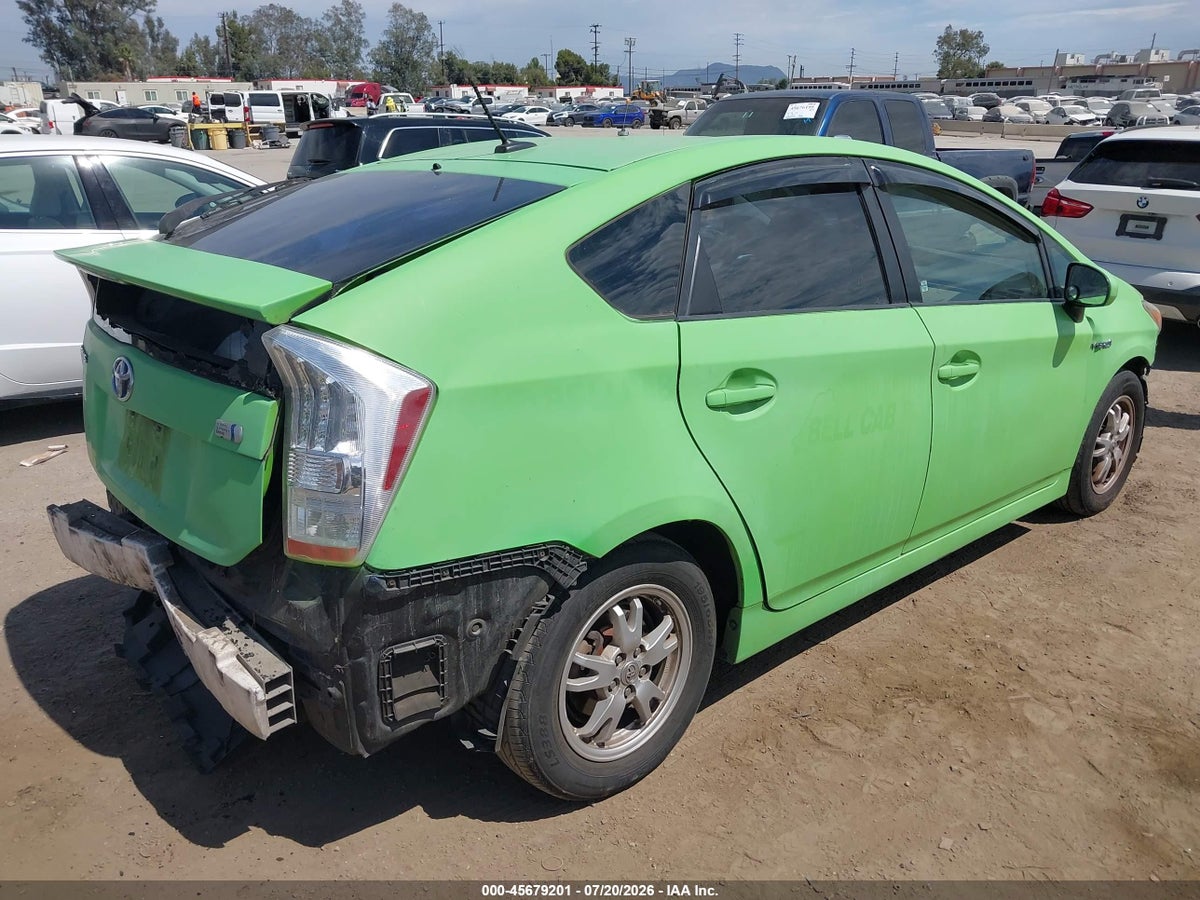 2011 TOYOTA PRIUS TWO — снимка 4