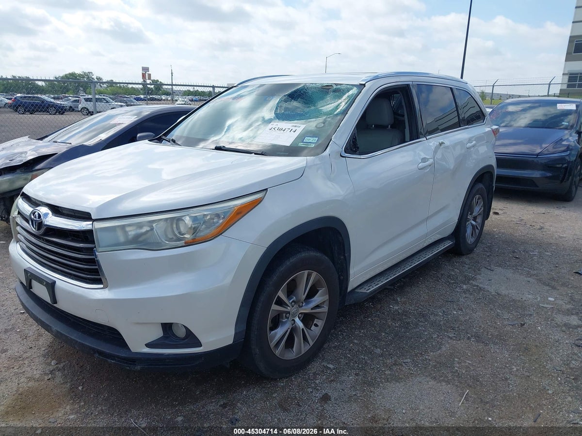2015 TOYOTA HIGHLANDER XLE V6 — снимка 2