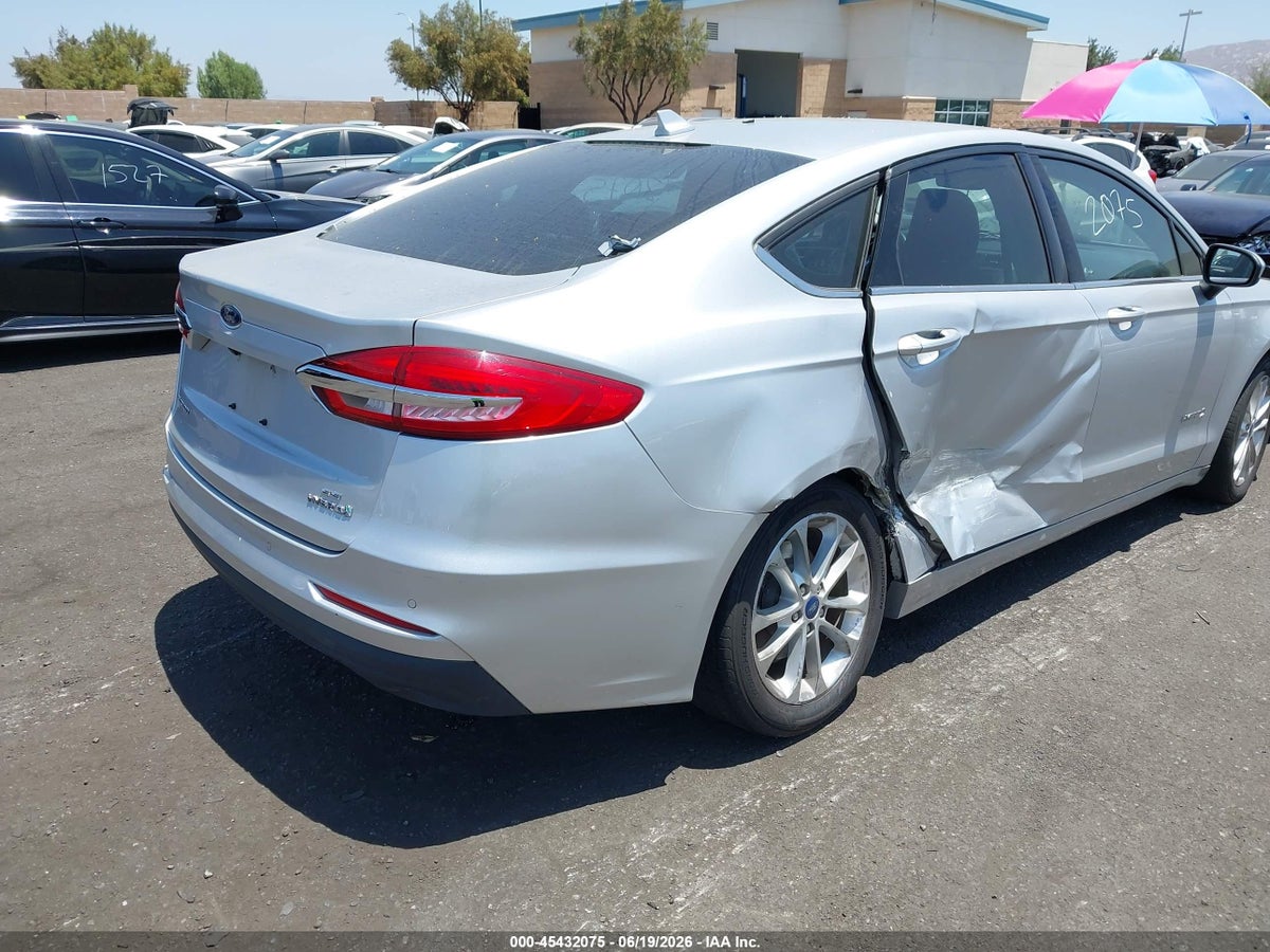 2019 FORD FUSION HYBRID SE — снимка 4