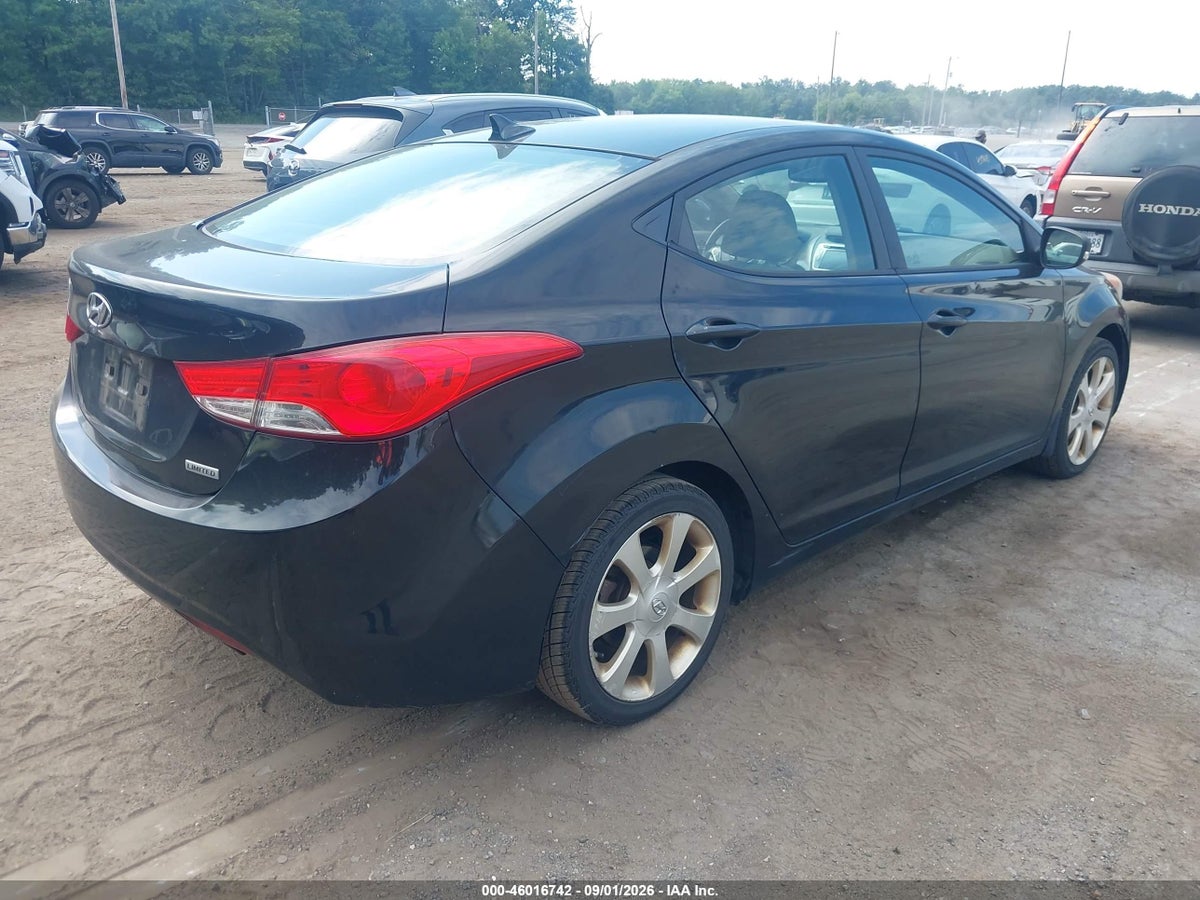 2012 HYUNDAI ELANTRA LIMITED — снимка 4