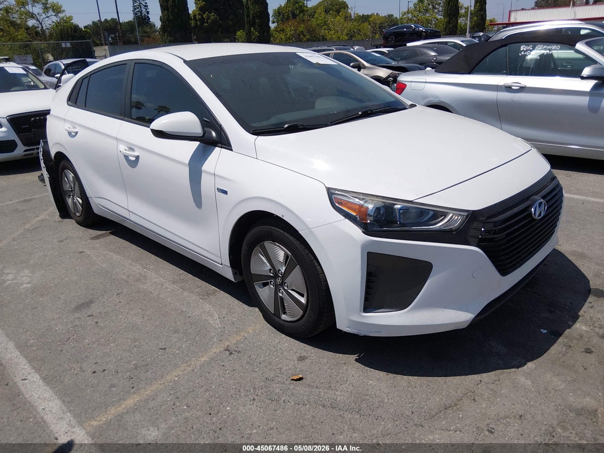 2018 HYUNDAI IONIQ HYBRID BLUE