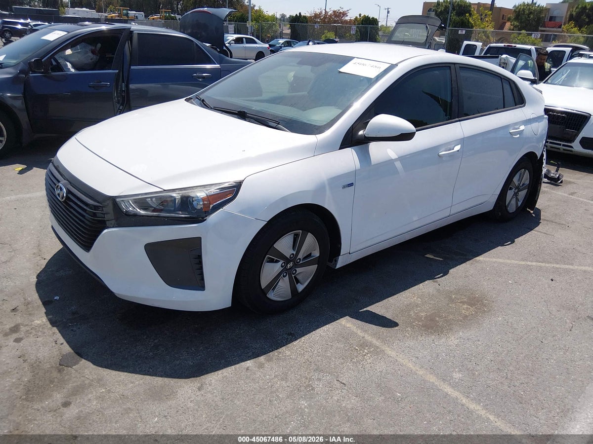 2018 HYUNDAI IONIQ HYBRID BLUE — снимка 2