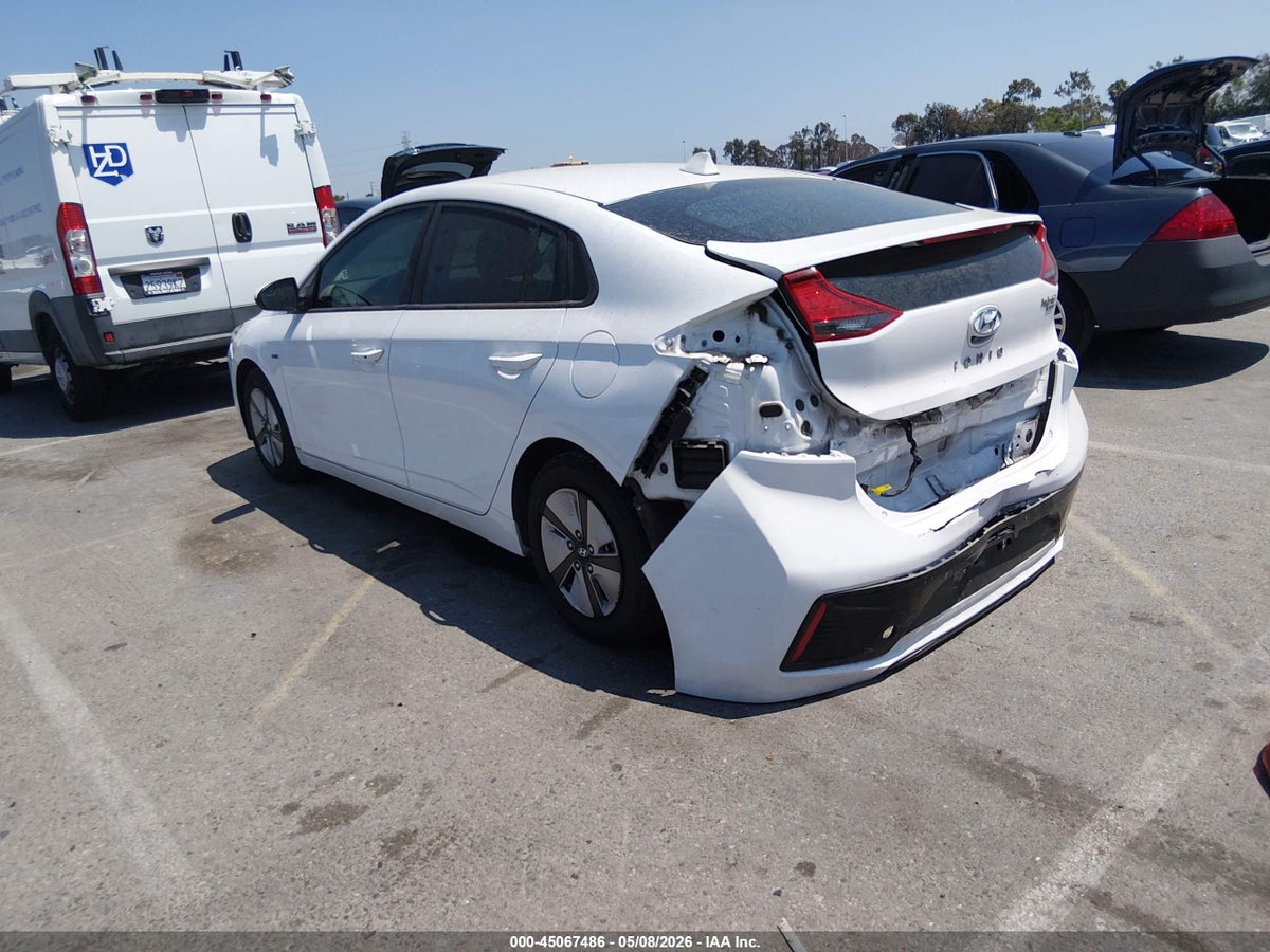 2018 HYUNDAI IONIQ HYBRID BLUE — снимка 3