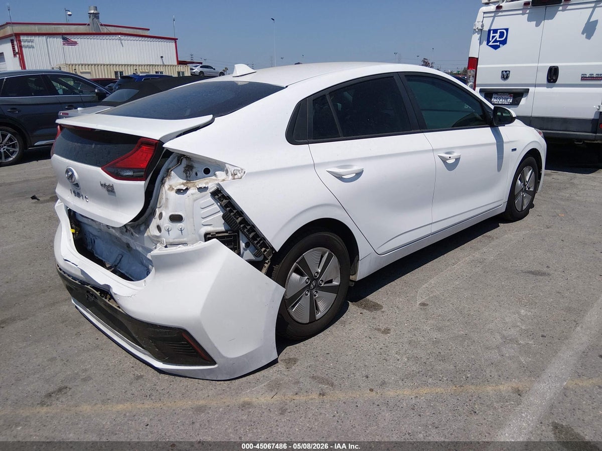 2018 HYUNDAI IONIQ HYBRID BLUE — снимка 4