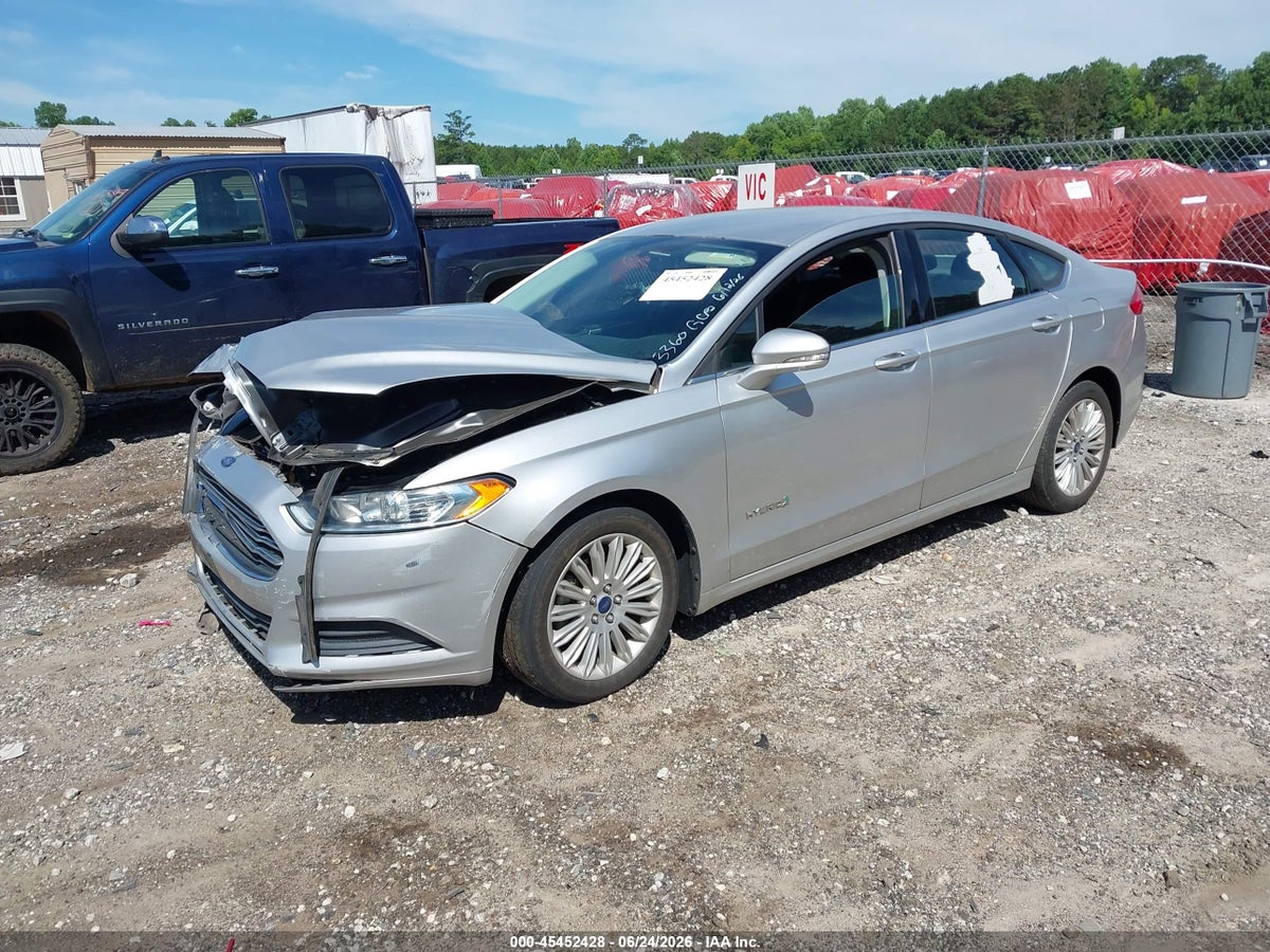 2015 FORD FUSION HYBRID SE — снимка 2