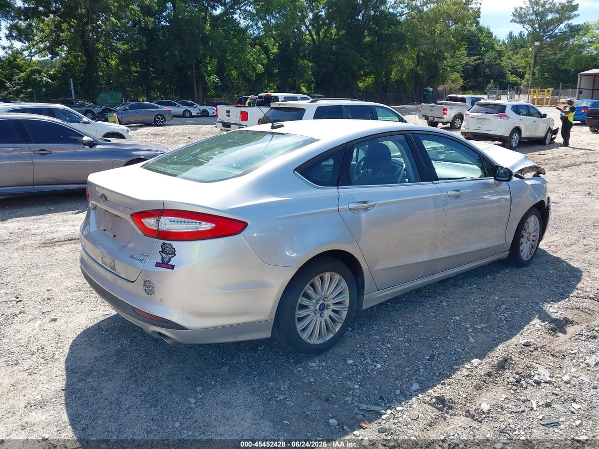 2015 FORD FUSION HYBRID SE — снимка 4