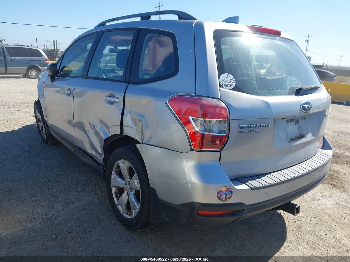 2016 SUBARU FORESTER 2.5I — снимка 3