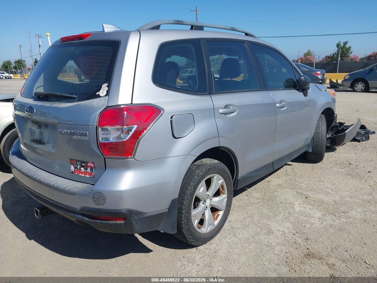 2016 SUBARU FORESTER 2.5I — снимка 4