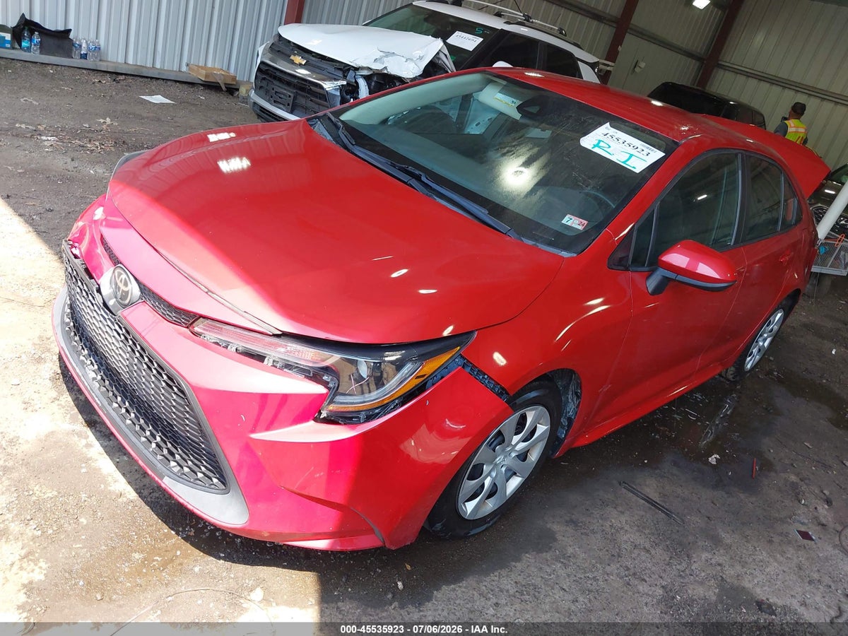 2021 TOYOTA COROLLA LE — снимка 2