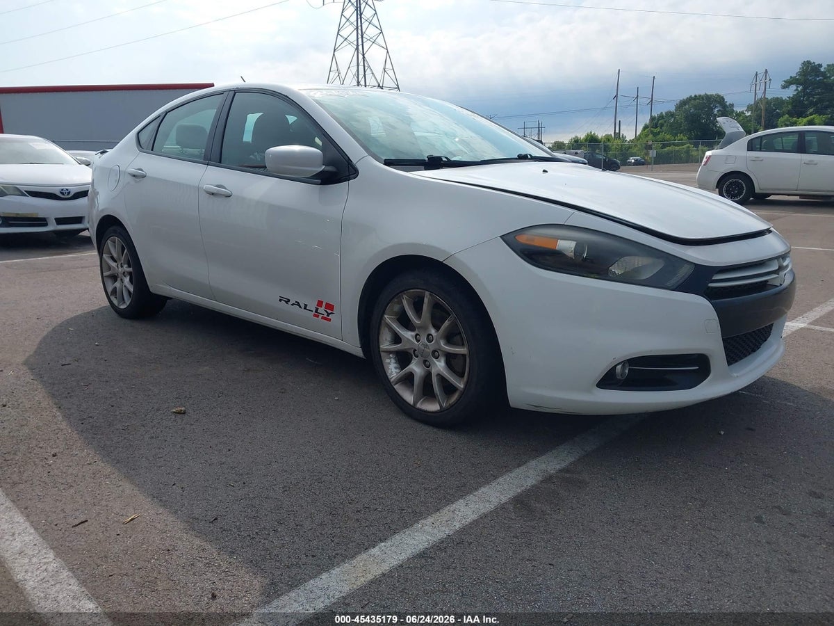 2013 DODGE DART RALLYE