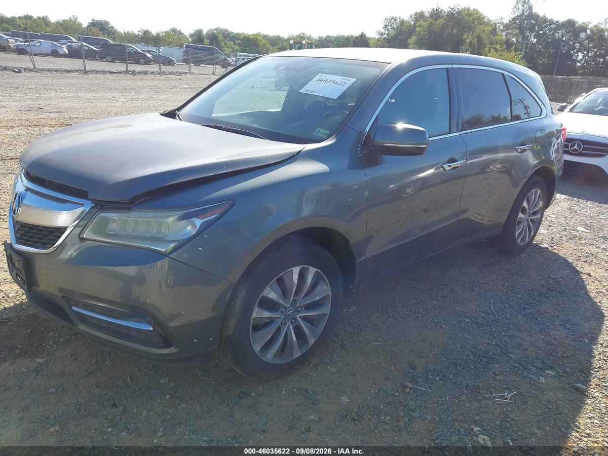 2014 ACURA MDX TECHNOLOGY PACKAGE — снимка 2