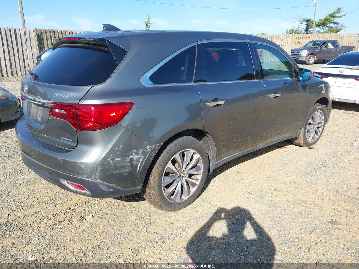 2014 ACURA MDX TECHNOLOGY PACKAGE — снимка 4