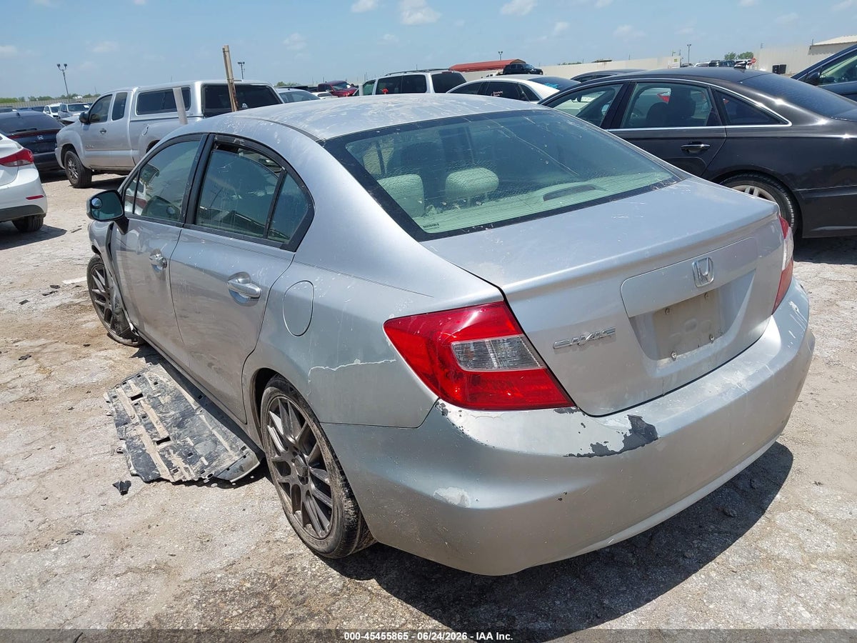 2012 HONDA CIVIC LX — снимка 3