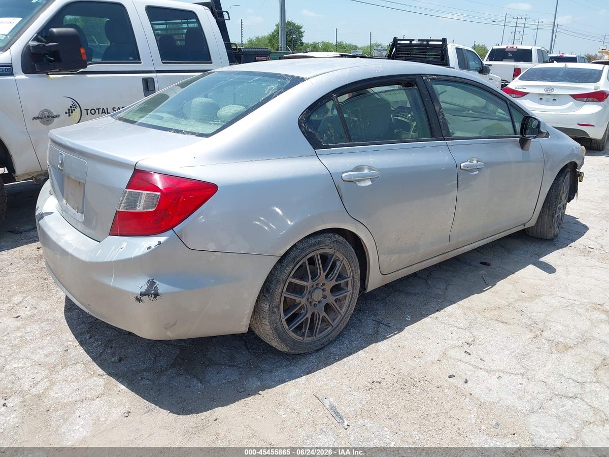 2012 HONDA CIVIC LX — снимка 4