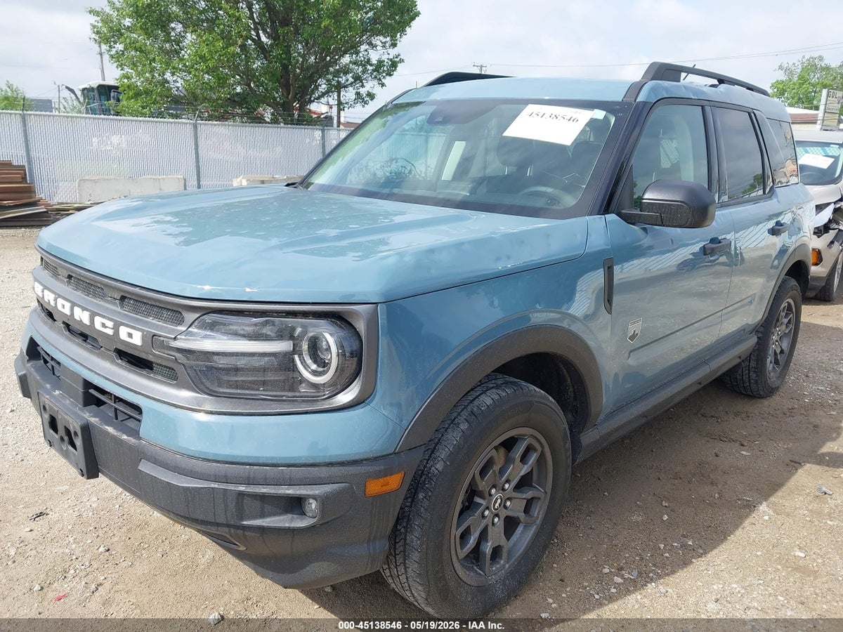 2021 FORD BRONCO SPORT BIG BEND — снимка 2