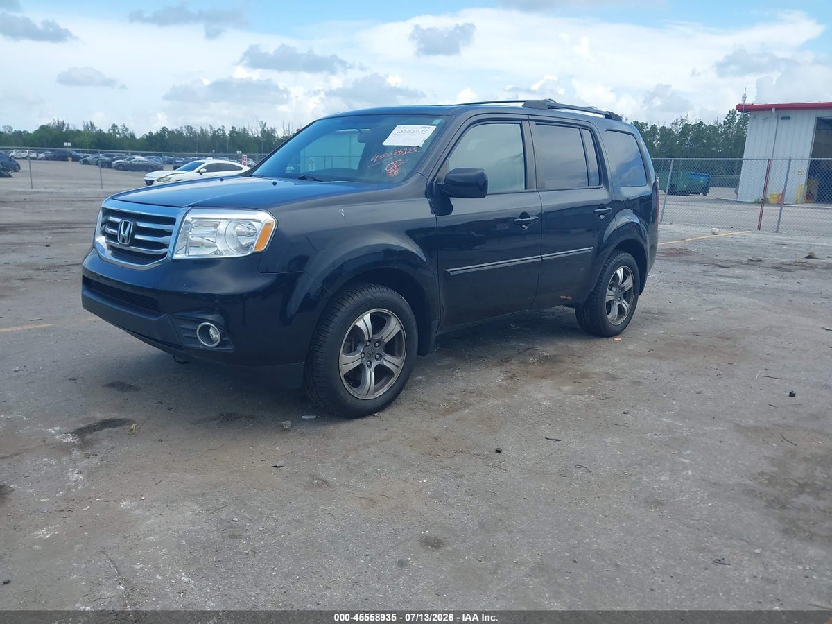2015 HONDA PILOT SE — снимка 2