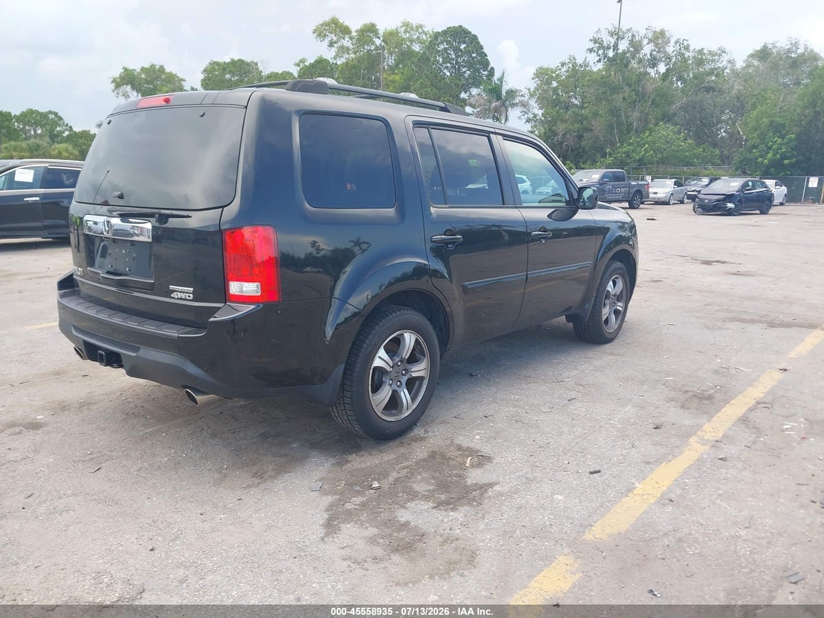 2015 HONDA PILOT SE — снимка 4