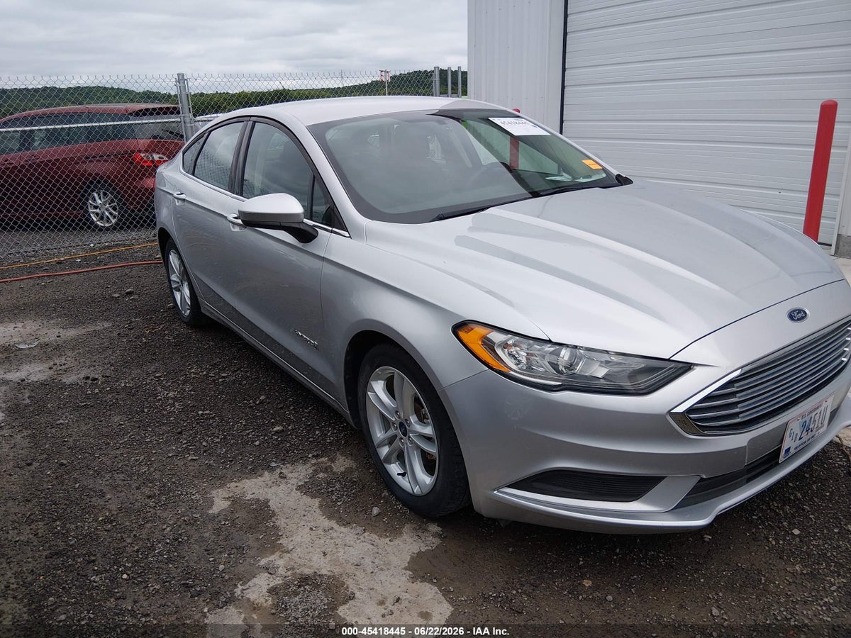 2018 FORD FUSION HYBRID SE