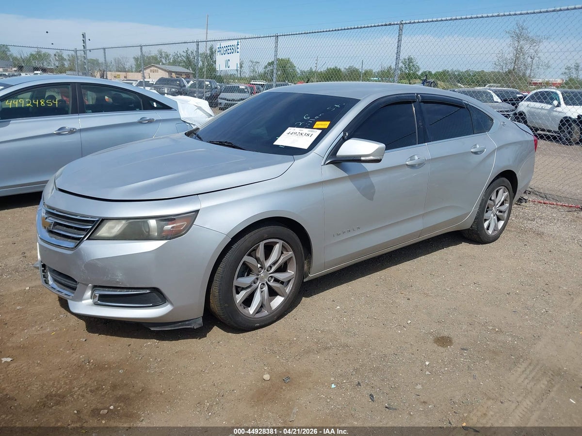 2017 CHEVROLET IMPALA 1LT — снимка 2