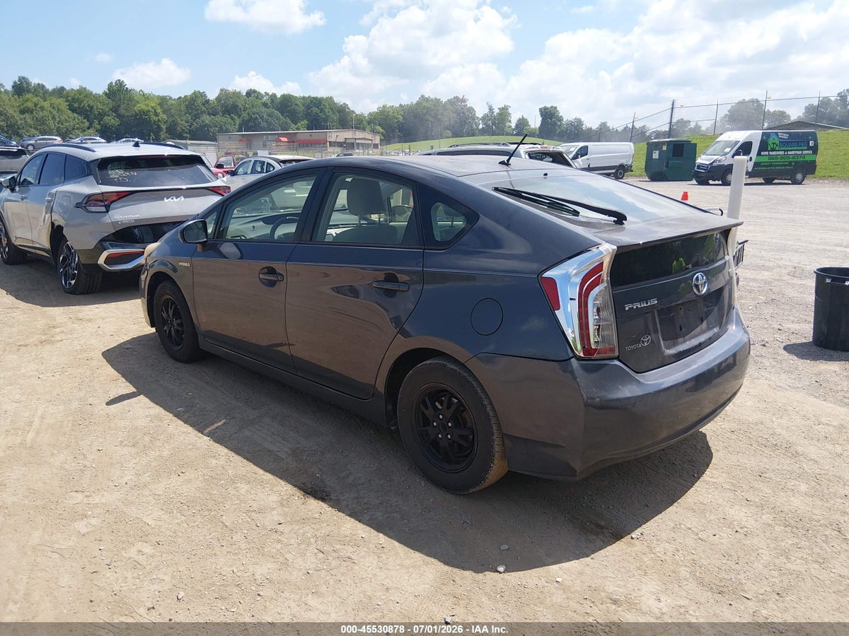 2012 TOYOTA PRIUS — снимка 3
