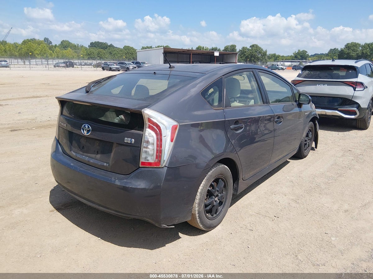 2012 TOYOTA PRIUS — снимка 4
