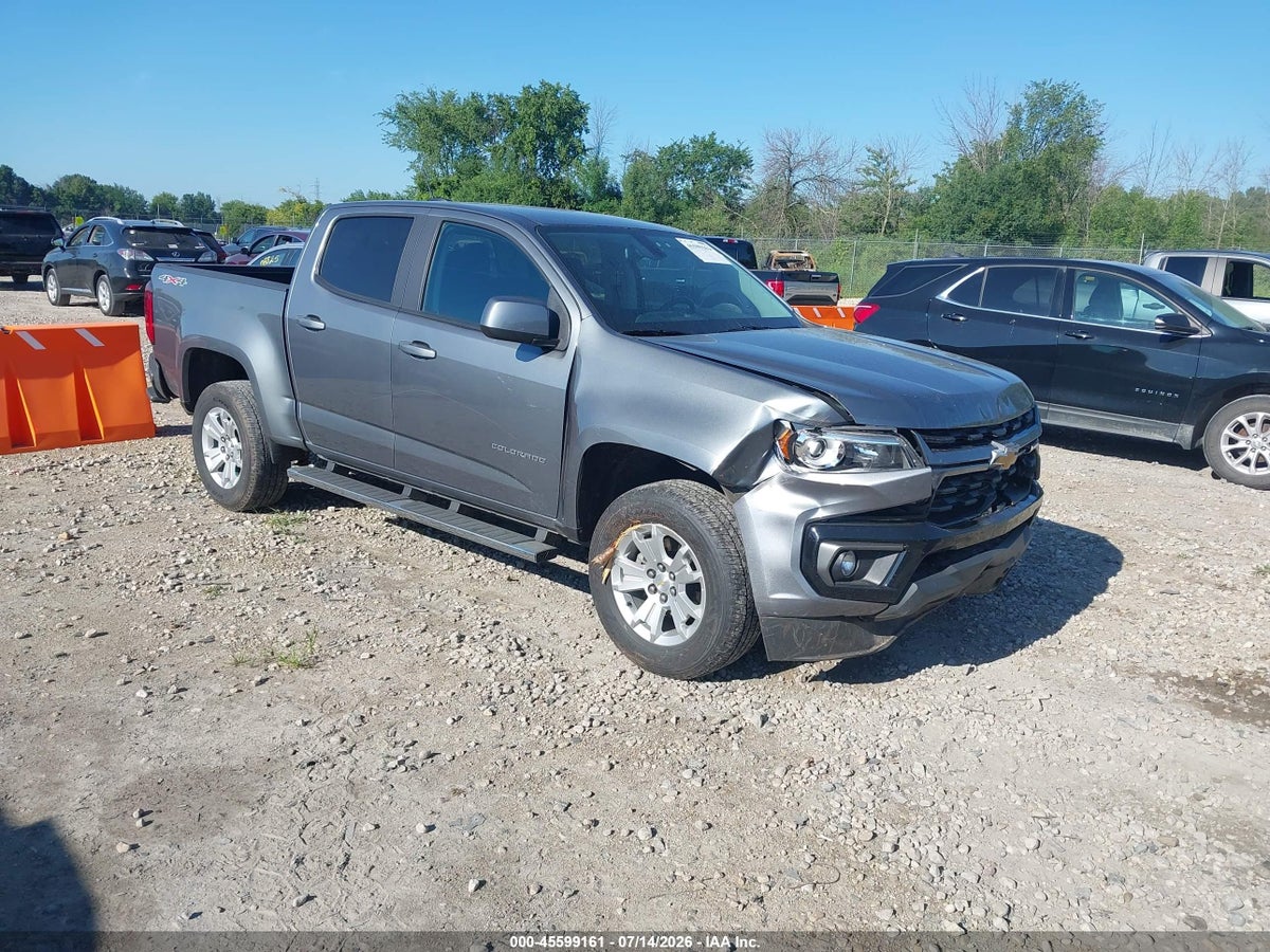 2022 CHEVROLET COLORADO 4WD SHORT BOX LT