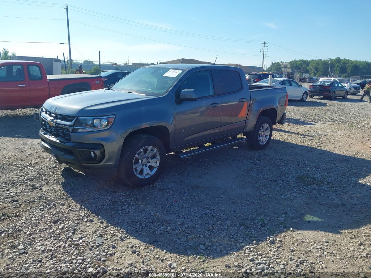 2022 CHEVROLET COLORADO 4WD SHORT BOX LT — снимка 2