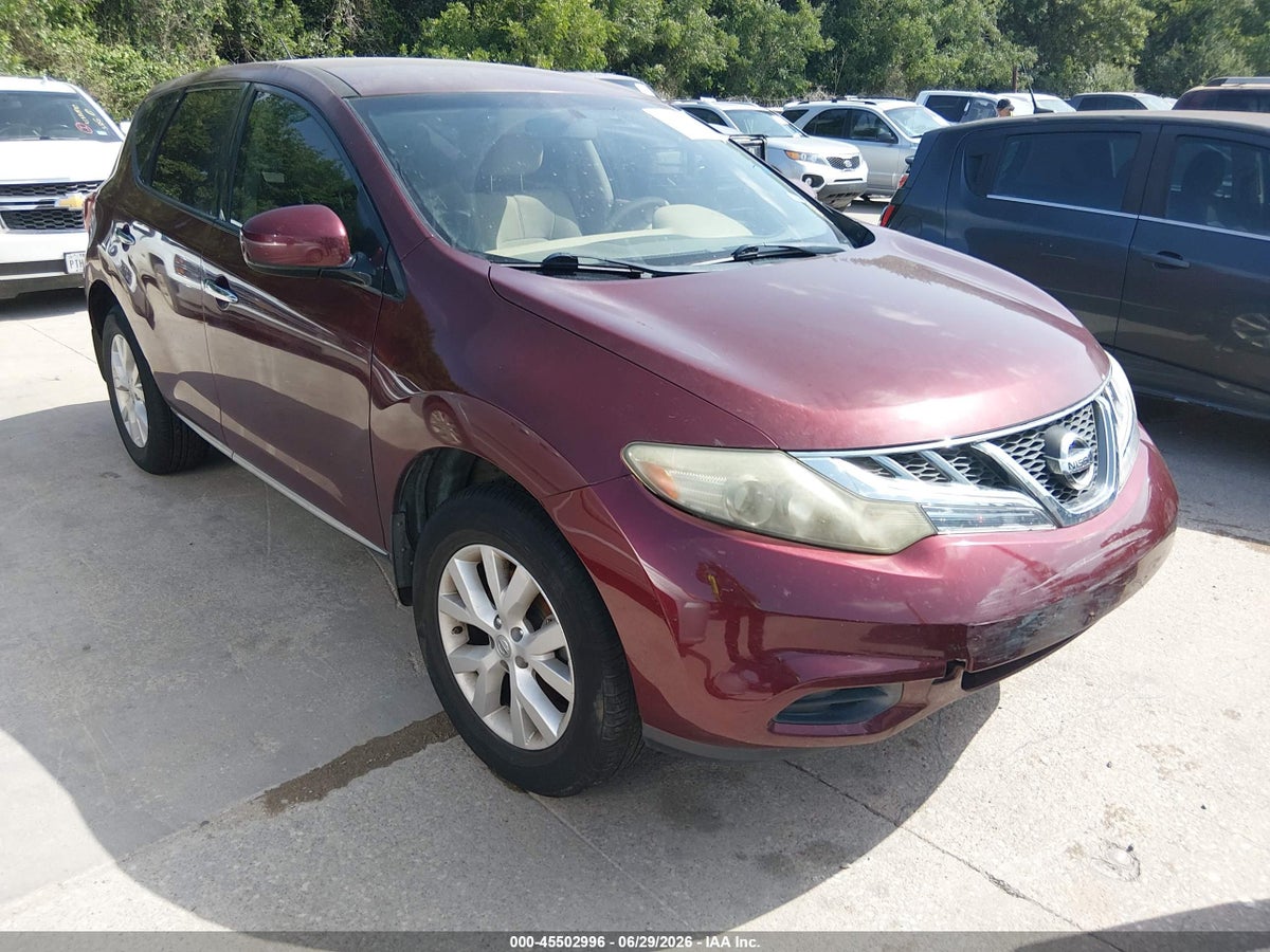 2012 NISSAN MURANO S