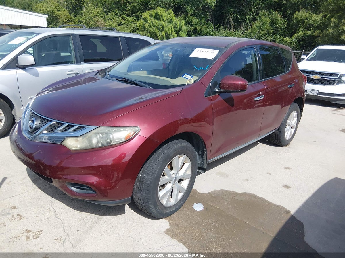 2012 NISSAN MURANO S — снимка 2