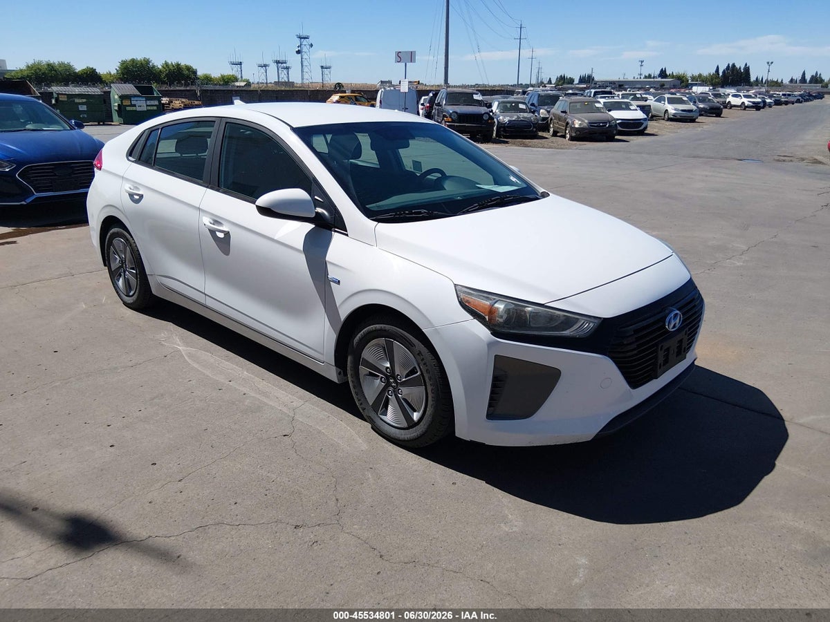 2019 HYUNDAI IONIQ HYBRID BLUE