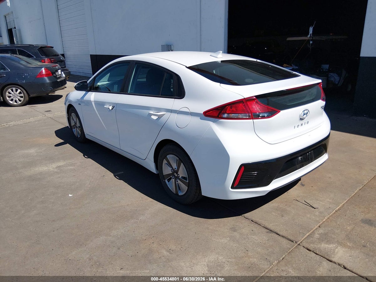 2019 HYUNDAI IONIQ HYBRID BLUE — снимка 3