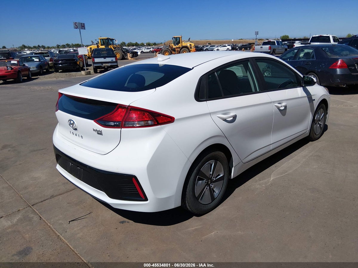 2019 HYUNDAI IONIQ HYBRID BLUE — снимка 4