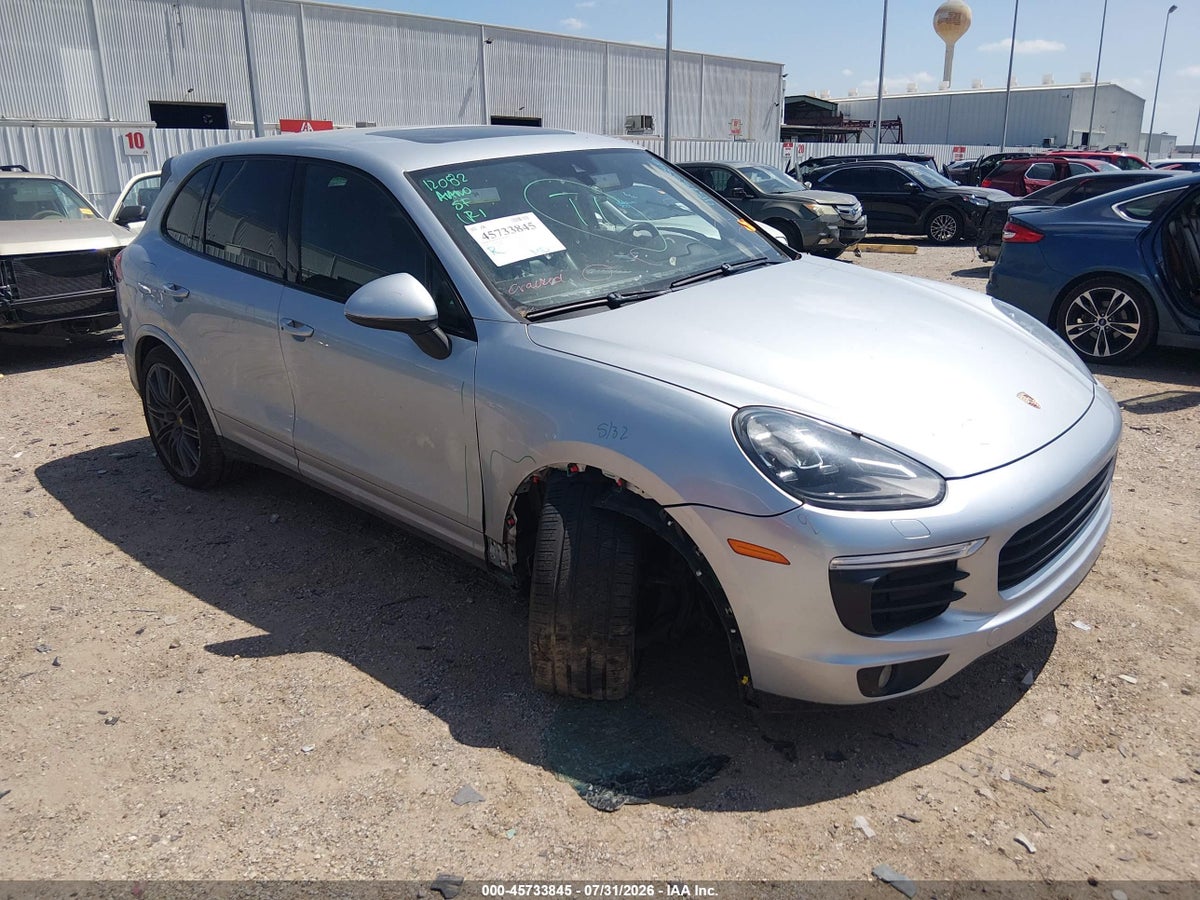 2018 PORSCHE CAYENNE PLATINUM EDITION