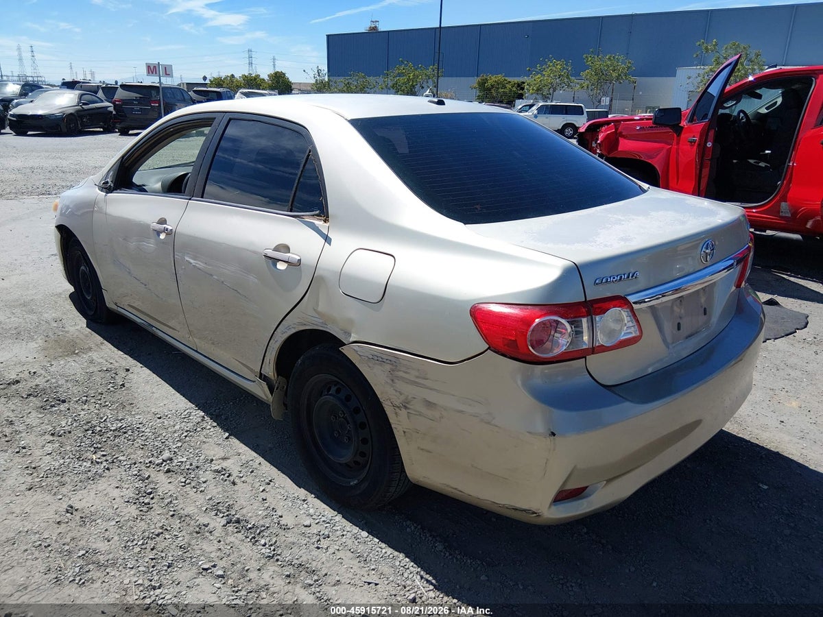 2011 TOYOTA COROLLA LE — снимка 3