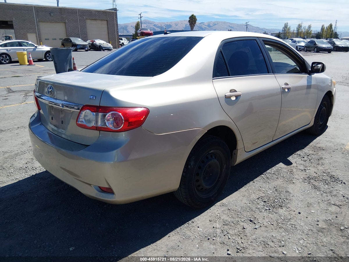 2011 TOYOTA COROLLA LE — снимка 4