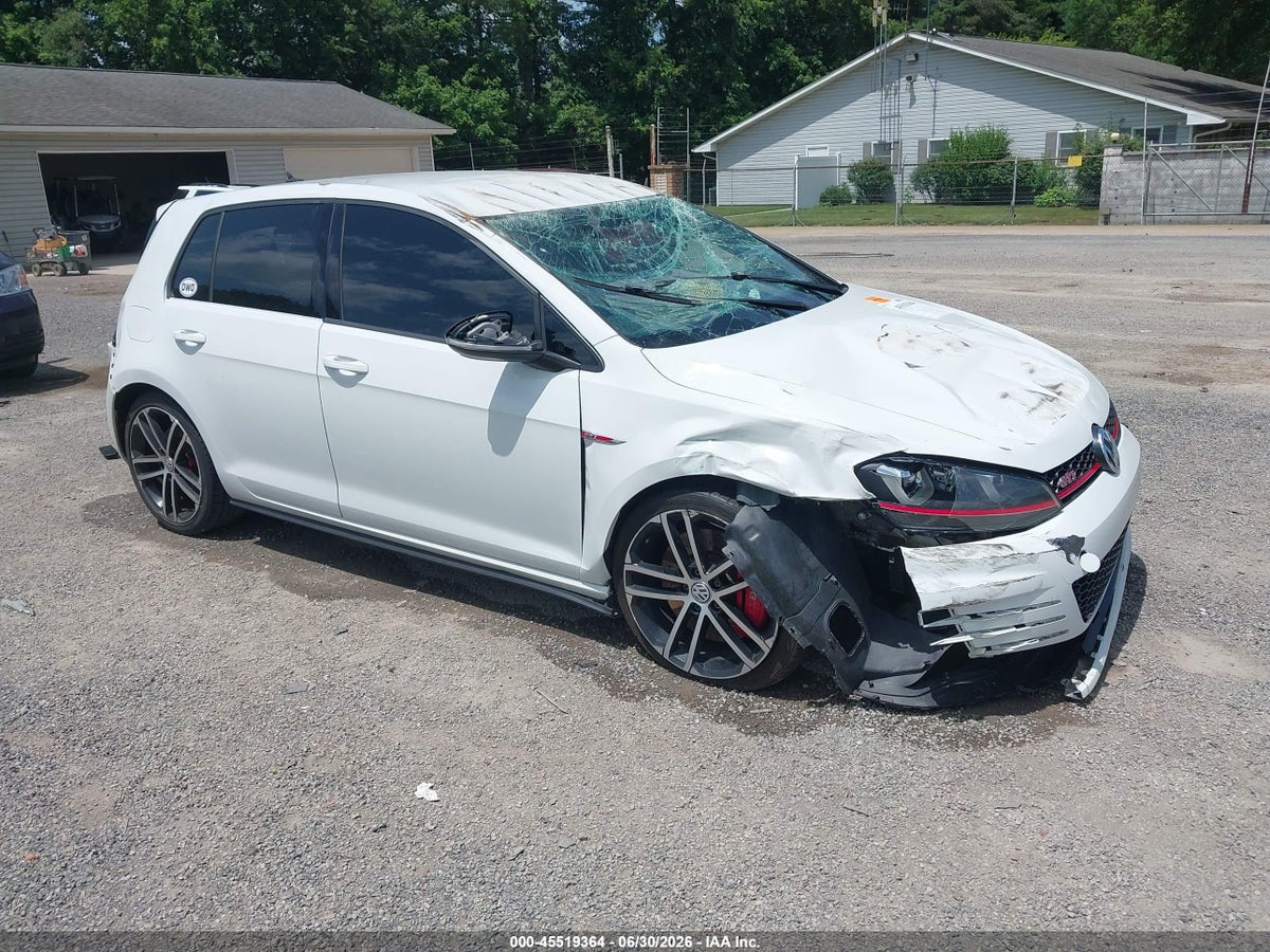 2017 VOLKSWAGEN GOLF GTI AUTOBAHN 4-DOOR/S 4-DOOR/SE 4-DOOR/SPORT 4-DOOR
