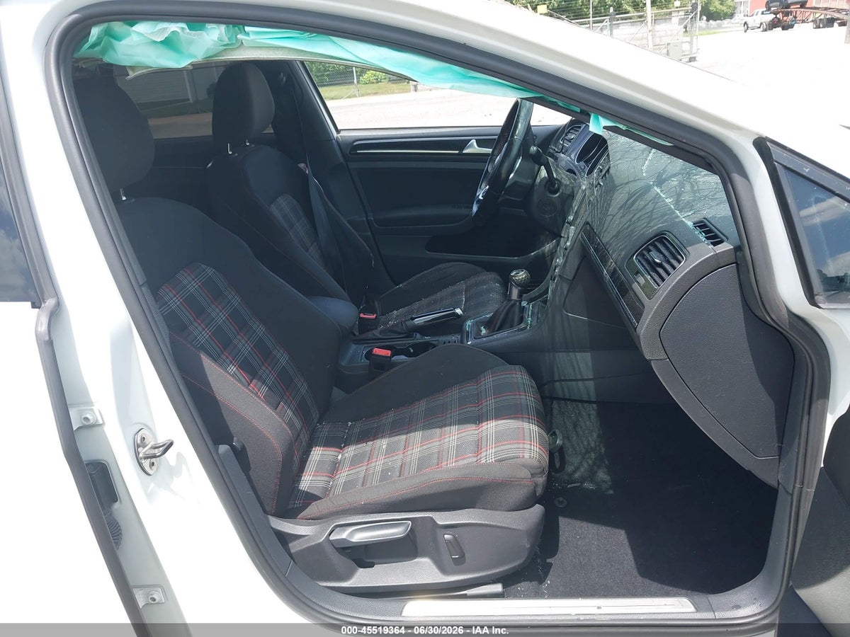 2017 VOLKSWAGEN GOLF GTI AUTOBAHN 4-DOOR/S 4-DOOR/SE 4-DOOR/SPORT 4-DOOR — снимка 5