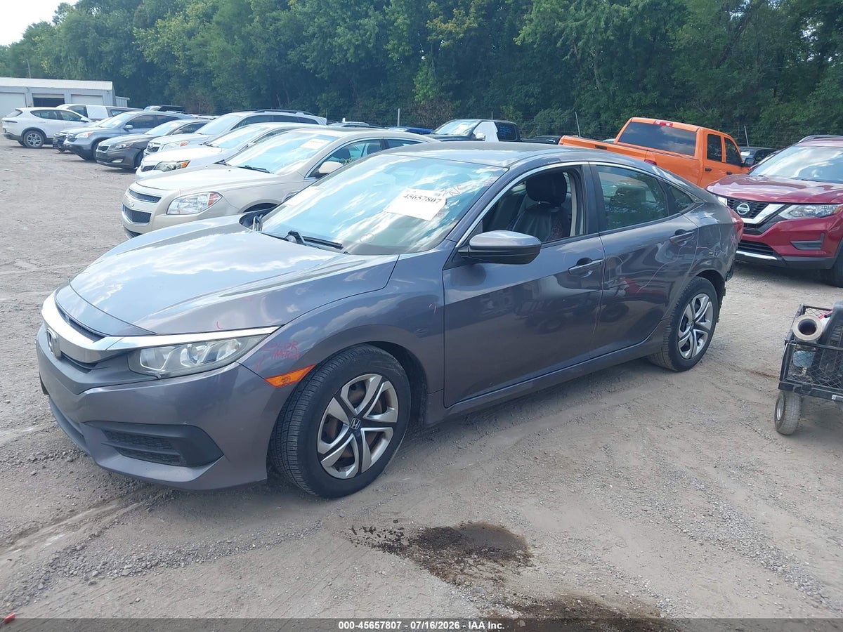 2017 HONDA CIVIC LX — снимка 2