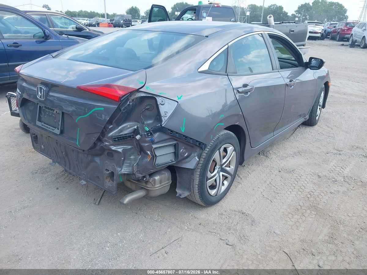 2017 HONDA CIVIC LX — снимка 4
