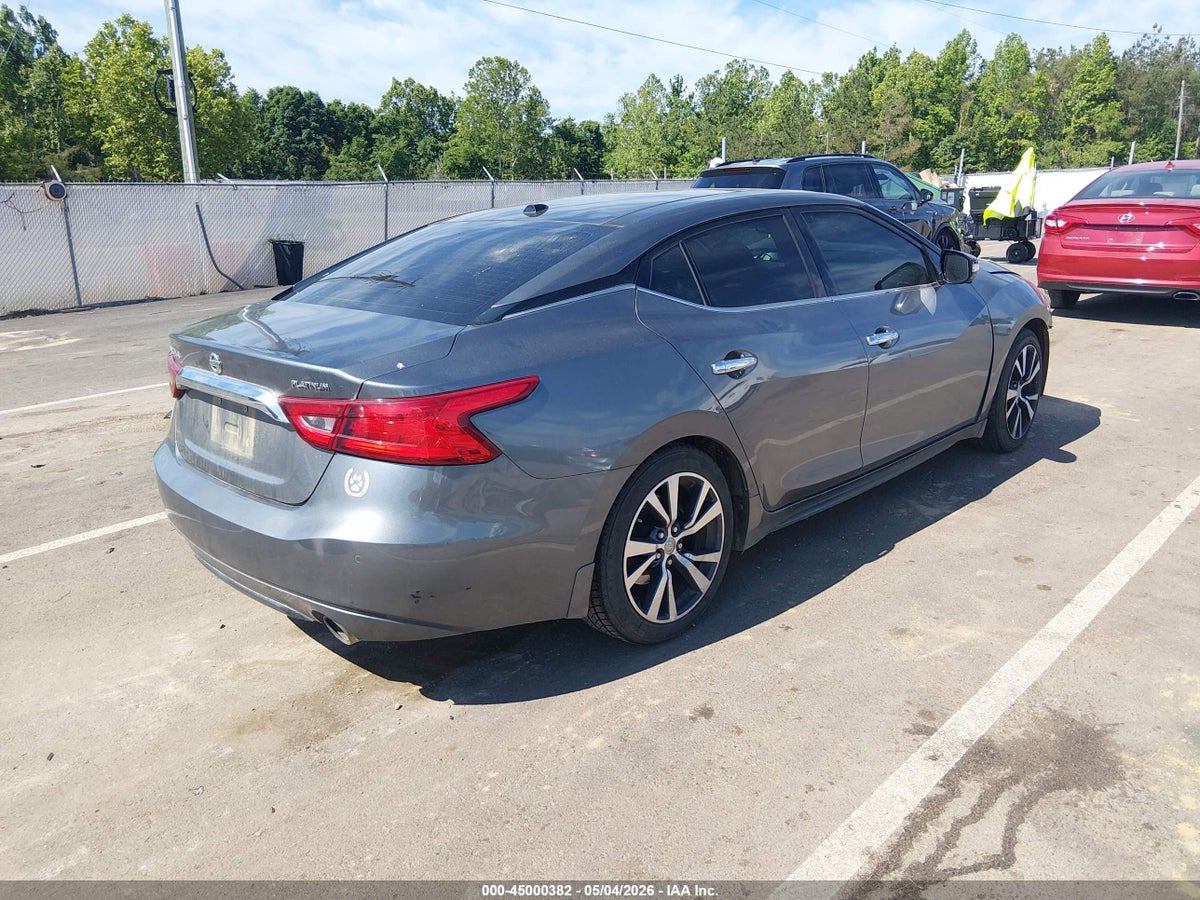 2017 NISSAN MAXIMA 3.5 PLATINUM — снимка 4