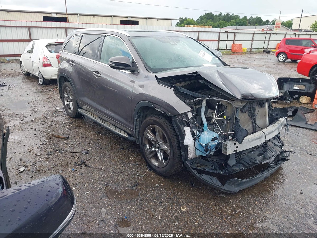 2019 TOYOTA HIGHLANDER LIMITED PLATINUM
