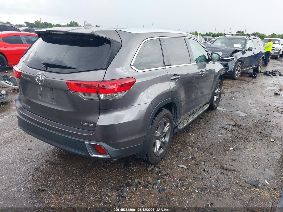 2019 TOYOTA HIGHLANDER LIMITED PLATINUM — снимка 4